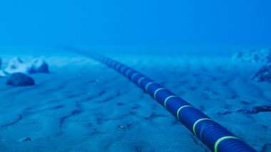 Over 95% of international data and voice call traffic travels through nearly a million miles of underwater communication cables.