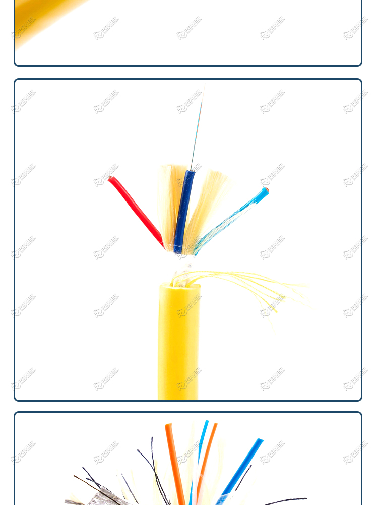 Underwater Fiber Optic Hybrid Cable 