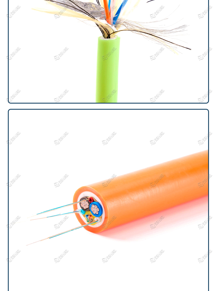 Underwater Fiber Optic Hybrid Cable 