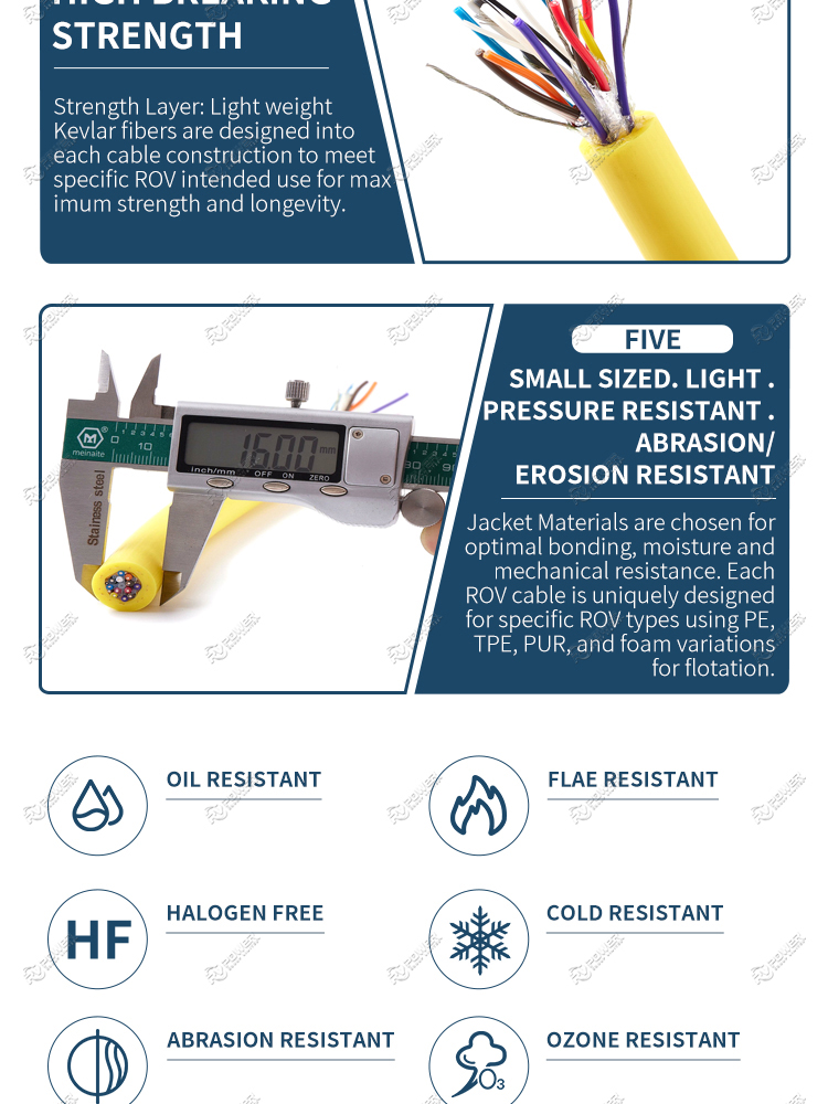 Underwater Instrumentation Cable