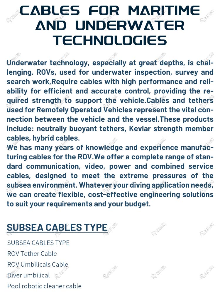 Push-Rod and Robotic Crawler Cables