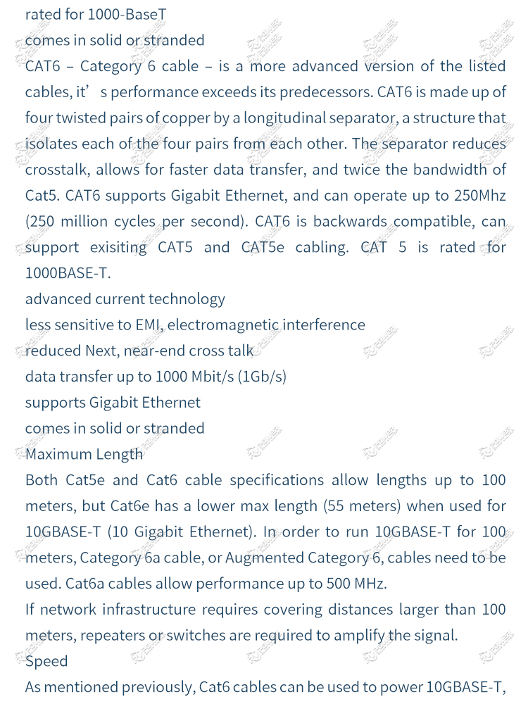 ROV ETHERNET HYBRID CABLE