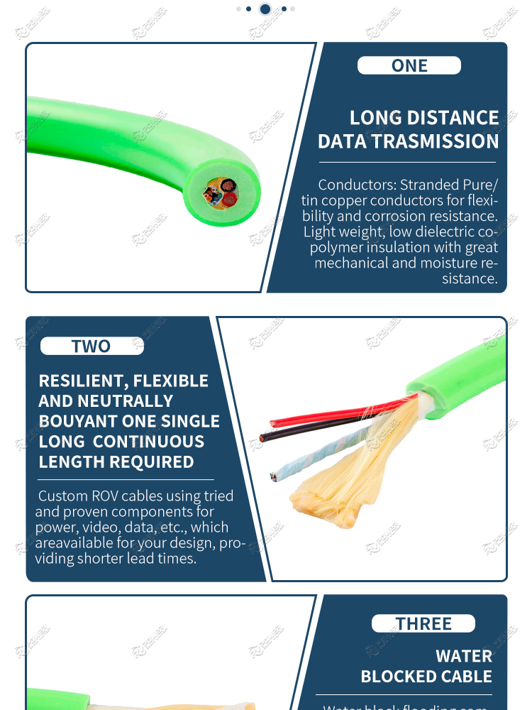 ROV ETHERNET HYBRID CABLE