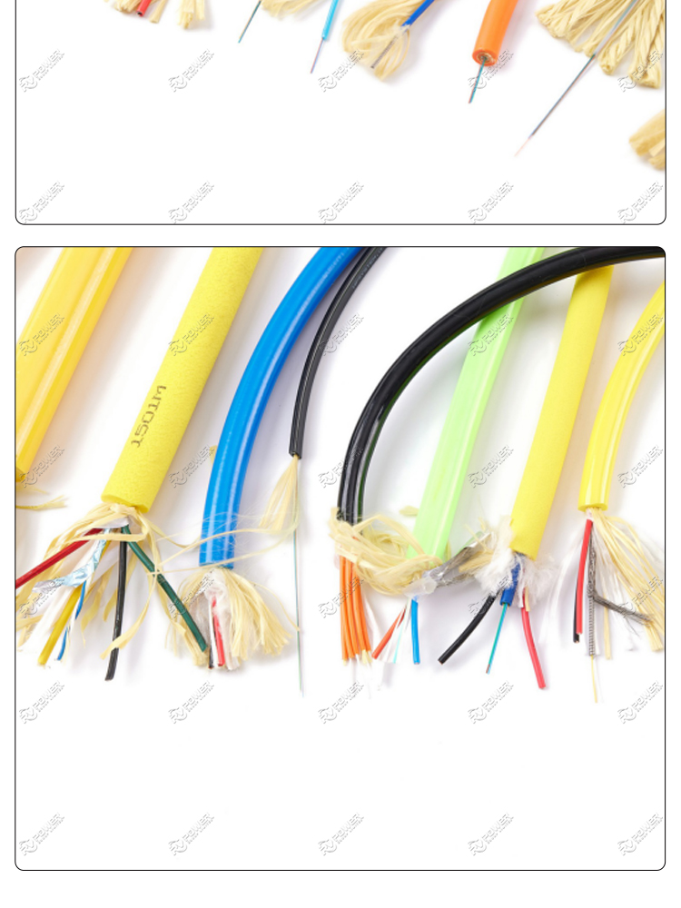 ROV Fiber Optic hybrid cable