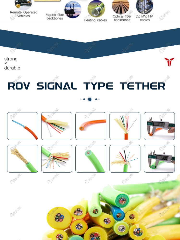 ROV Hybrid POWER AND SIGNAL Cable