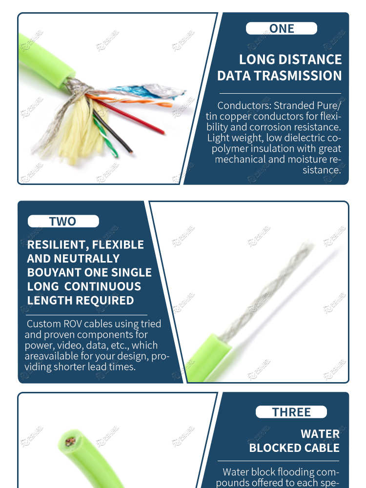 ROV Hybrid POWER AND SIGNAL Cable