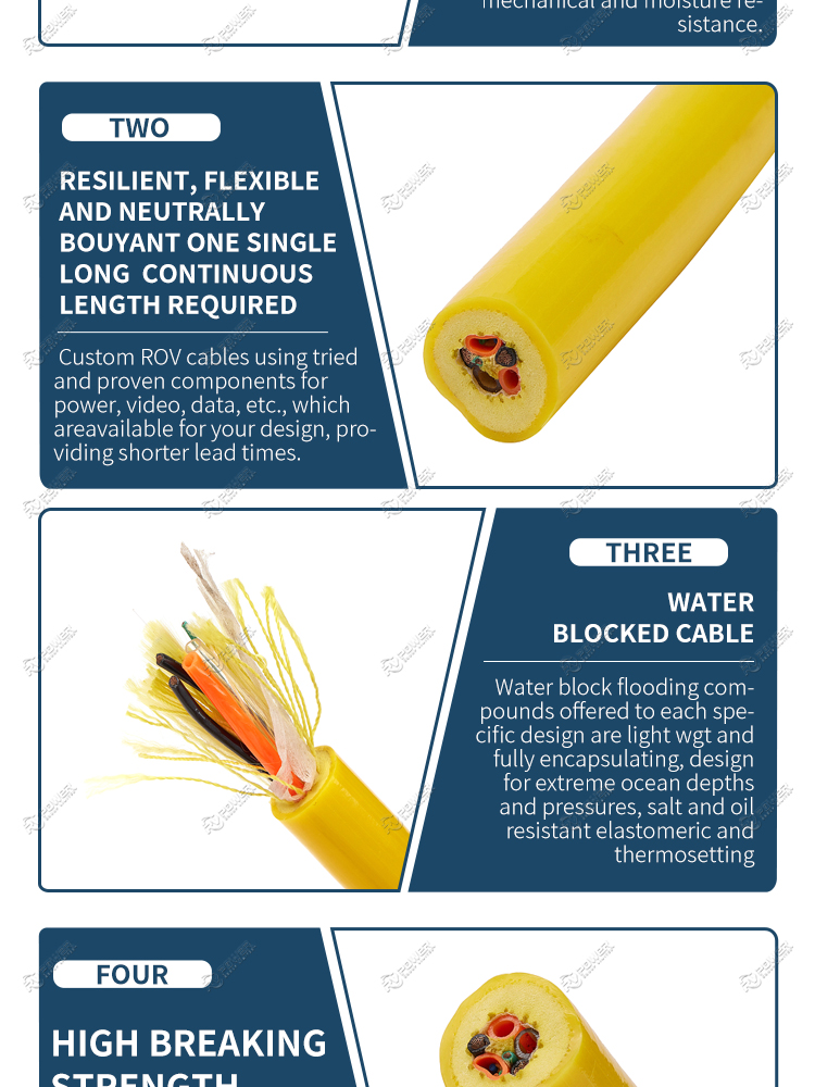 ROV PIPE HYBRID CABLE