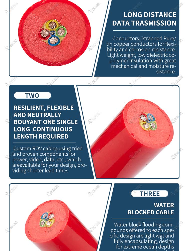 ROV POWER TYPE CABLE