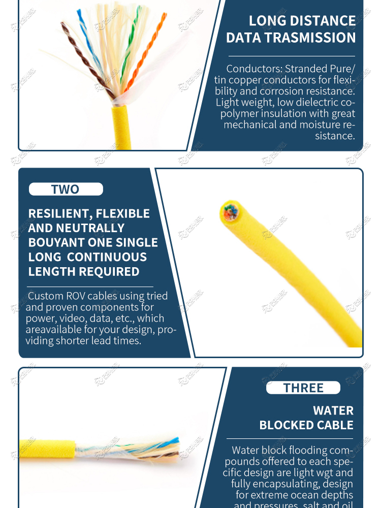 ROV SIGNAL TYPE TETHER