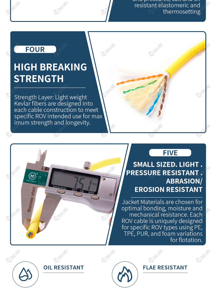 ROV SIGNAL TYPE TETHER