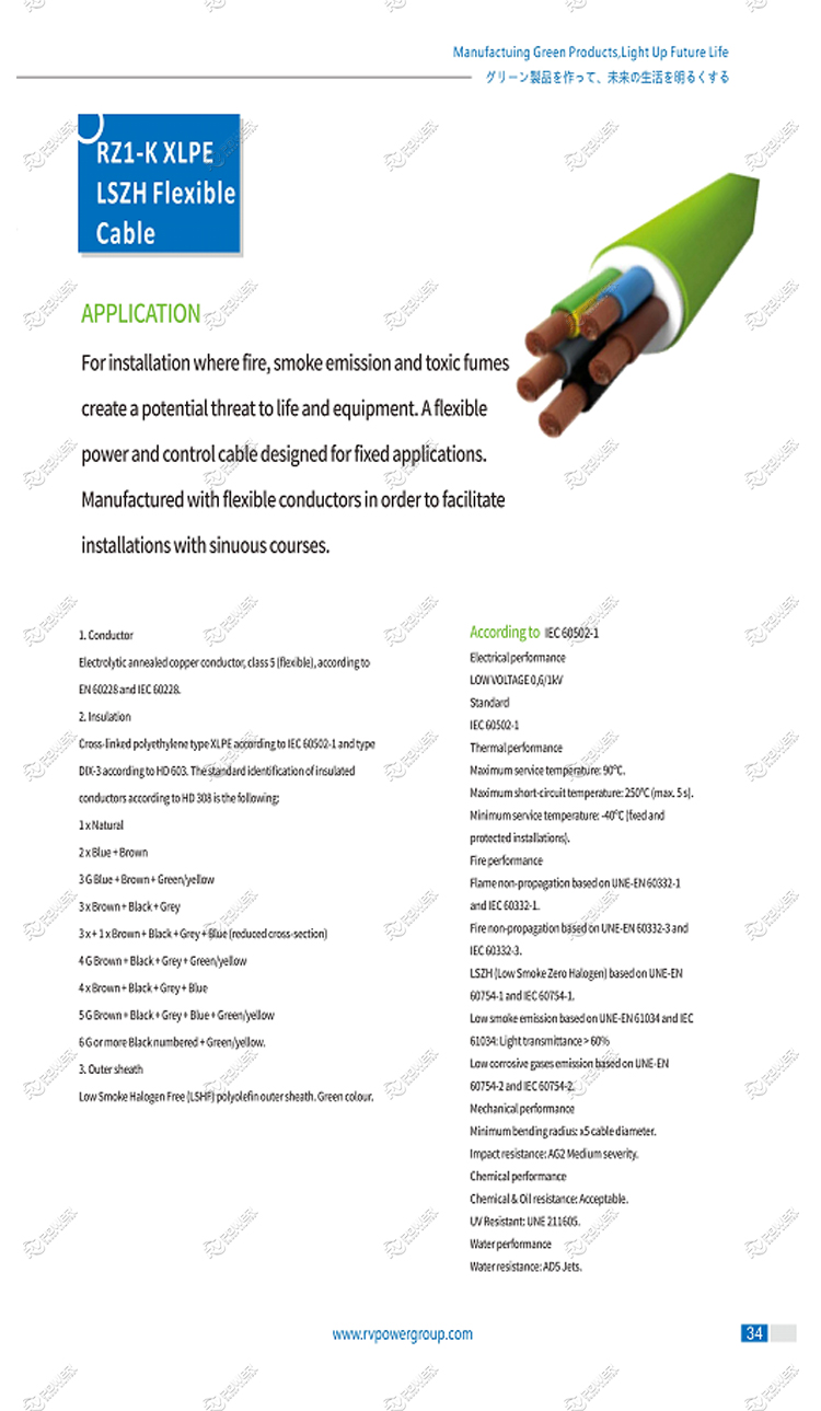 POWER CABLE FOR SOLAR