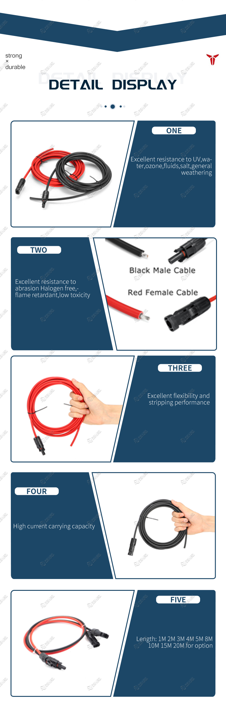 SOLAR EXTENSION CABLE