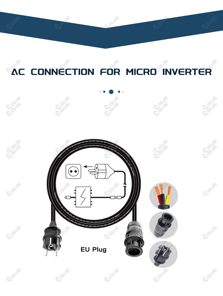 AC Connection for Micro Inverter