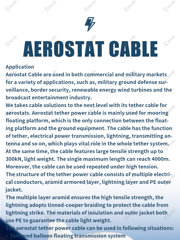 Aerostat Cable