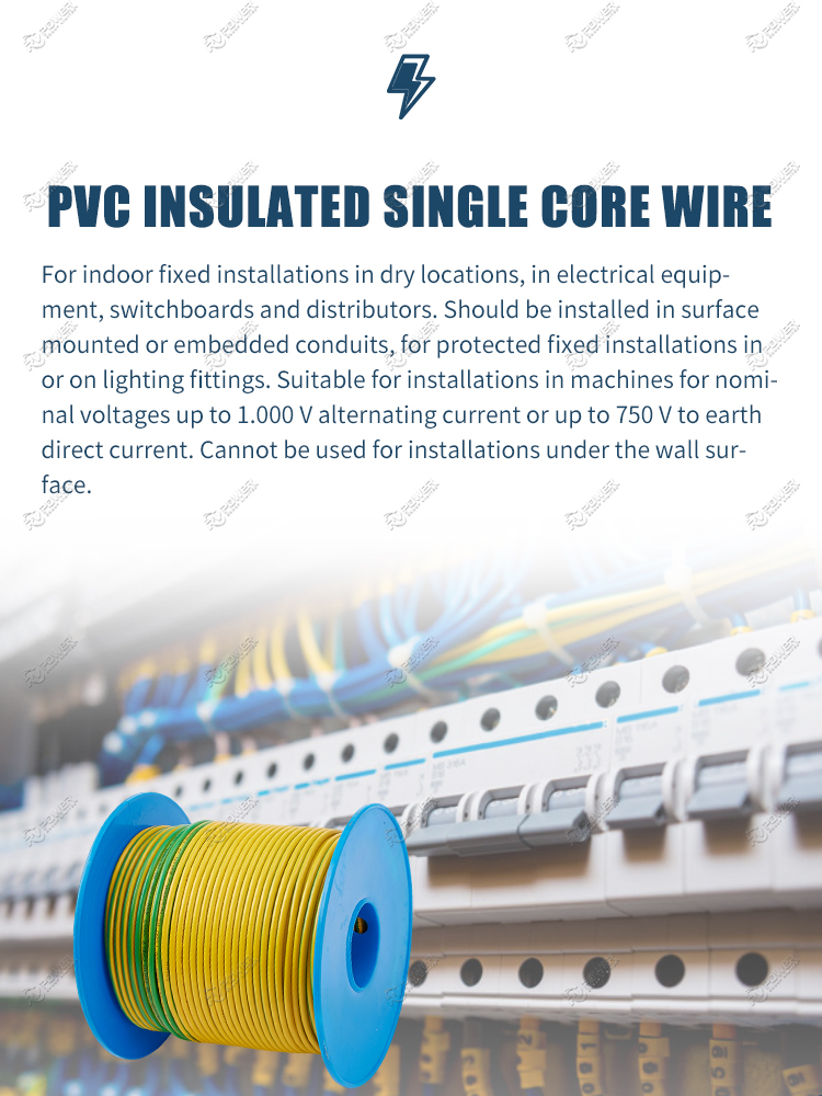 PVC Insulated Single Core Wire